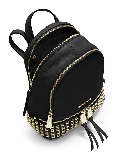 black michael kors mini backpack|michael kors small satchel bags.